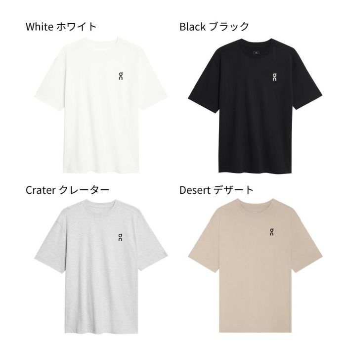 Oｎ オン Tシャツ Club T クラブティー カジュアルTシャツ 1ME10050069 1ME10050553 1ME10051756 1ME10050603  ブラック ホワイト グレー  服 トップス メンズ ゆったり