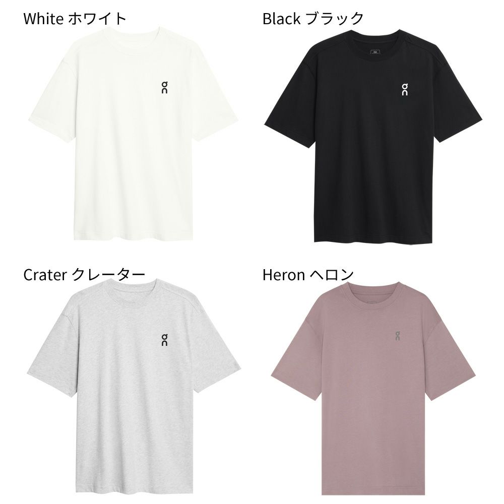 Oｎ オン Tシャツ Club T クラブティー カジュアルTシャツ 1WE10060069 1WE10060553 1WE10061756 1WE10064390  ブラック ホワイト グレー  服 トップス レディース ゆったり