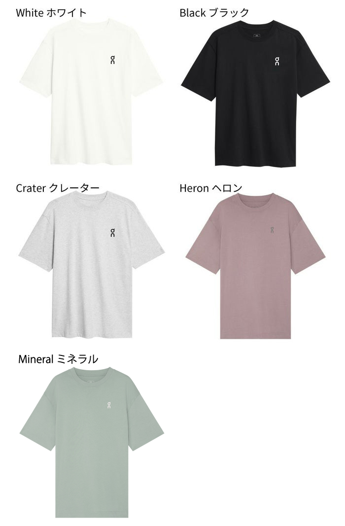 Oｎ オン Tシャツ Club T クラブティー カジュアルTシャツ 1WE10060069 1WE10060553 1WE10061756 1WE10064390  ブラック ホワイト グレー  服 トップス レディース ゆったり