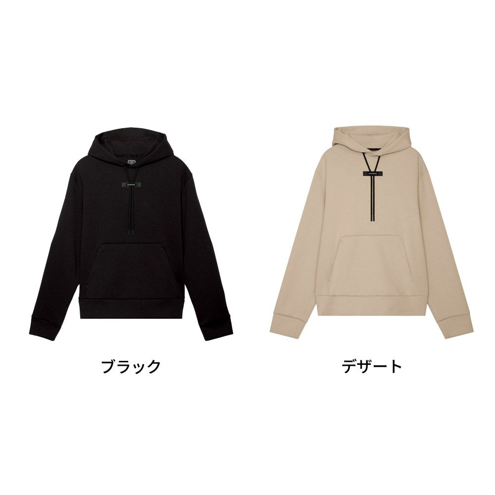 ON Focus Tech Hoodie フォーカス テック フーディー メンズ パーカー トップス トレーナー 長袖 スポーツ トレーニング カジュアル デイリーユース 290553 Black 290603 Desert