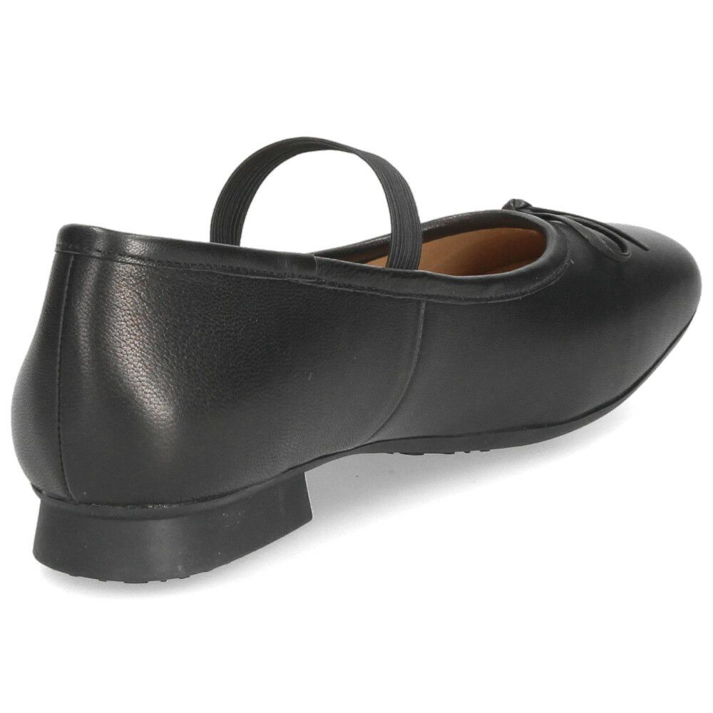 バレエシューズ パンプス 黒 フラットシューズ 靴 本革 羊革 軽量 歩きやすい 痛くない 1310253