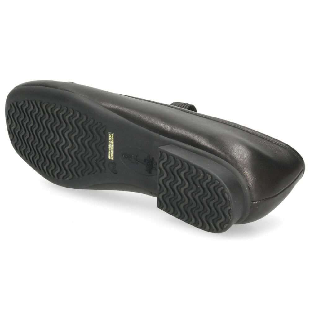 バレエシューズ パンプス 黒 フラットシューズ 靴 本革 羊革 軽量 歩きやすい 痛くない 1310253