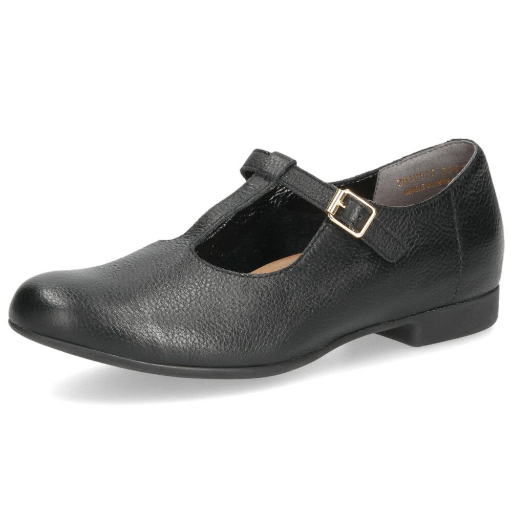 Tストラップシューズ レディース あしながおじさん 靴 2810533 牛革  疲れない 痛くない ブラック ブラウン アイボリー パンプス ローヒール