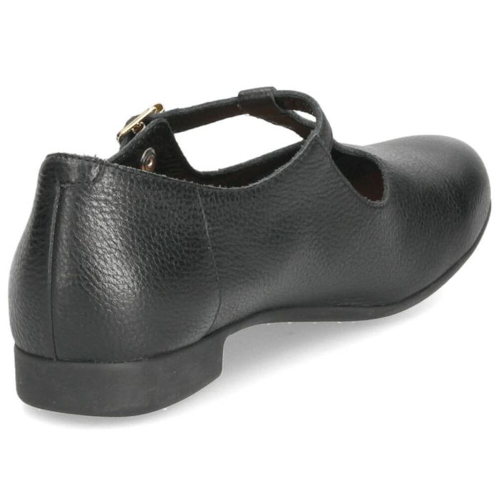 Tストラップシューズ レディース あしながおじさん 靴 2810533 牛革  疲れない 痛くない ブラック ブラウン アイボリー パンプス ローヒール