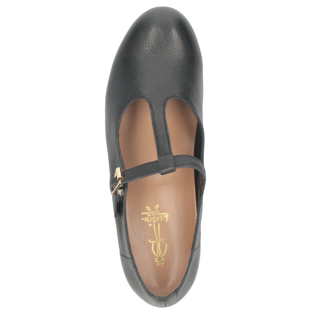 Tストラップシューズ レディース あしながおじさん 靴 2810533 牛革  疲れない 痛くない ブラック ブラウン アイボリー パンプス ローヒール