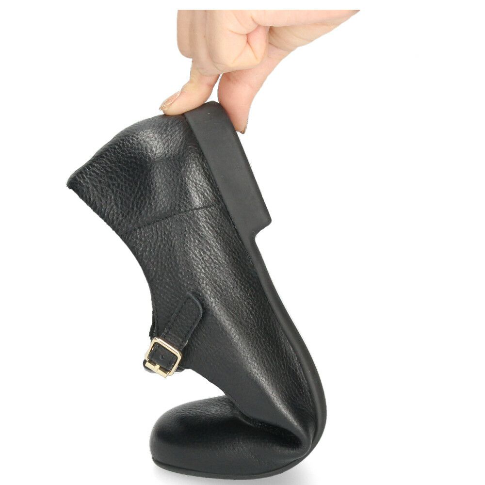 Tストラップシューズ レディース あしながおじさん 靴 2810533 牛革  疲れない 痛くない ブラック ブラウン アイボリー パンプス ローヒール