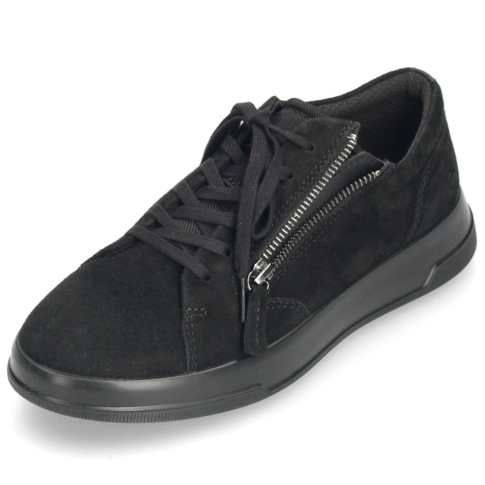 エコー ecco スニーカー レザースニーカー レディース 靴 223813 MOVE W ZIP LACE SNEAKER 本革 サイドジップ レースアップ コンフォートシューズ  快適な履き心地 カジュアル
