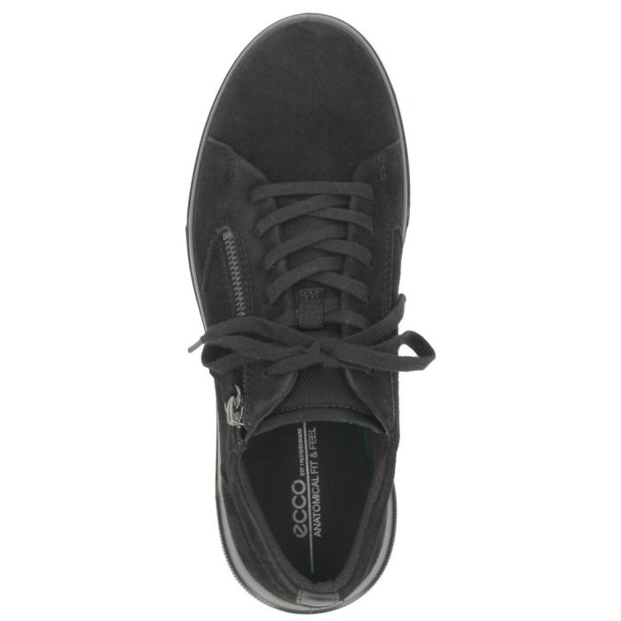 エコー ecco スニーカー レザースニーカー レディース 靴 223813 MOVE W ZIP LACE SNEAKER 本革 サイドジップ レースアップ コンフォートシューズ  快適な履き心地 カジュアル