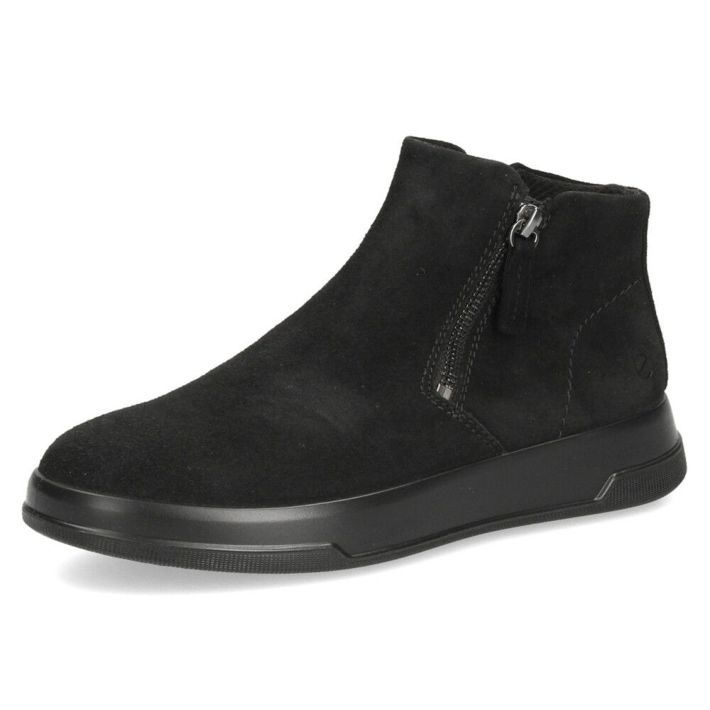 エコー ecco ブーツ スエード レディース 靴 223823 MOVE W ZIP BOOTIE 本革 サイドジップ アンクルブーツ ブーティ コンフォートシューズ 快適な履き心地