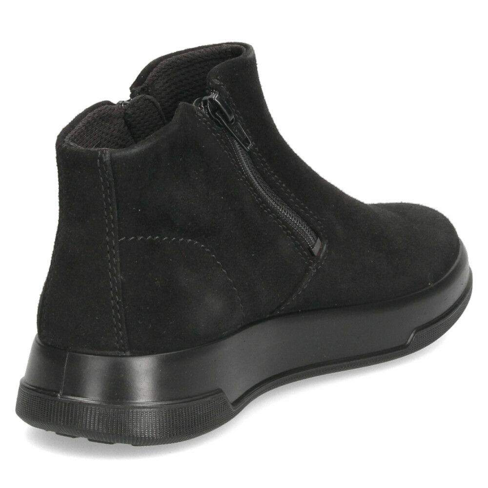 エコー ecco ブーツ スエード レディース 靴 223823 MOVE W ZIP BOOTIE 本革 サイドジップ アンクルブーツ ブーティ コンフォートシューズ 快適な履き心地