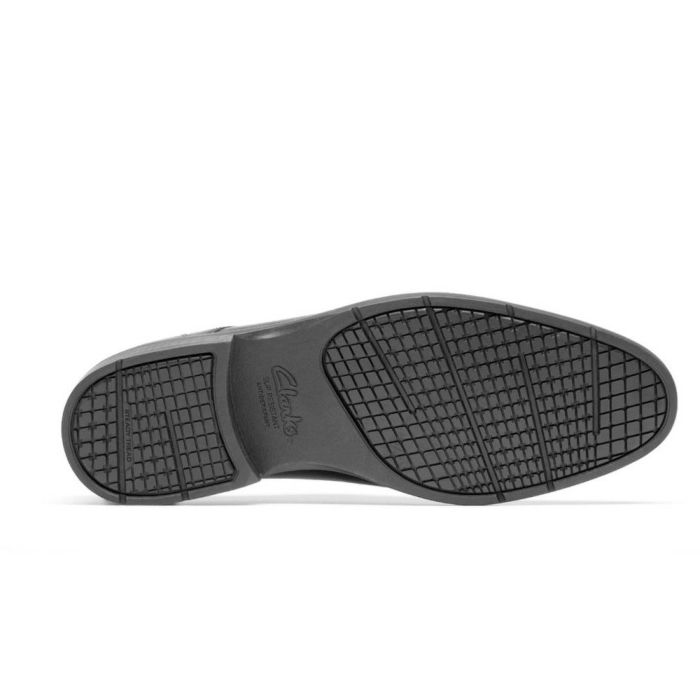 クラークス ビジネスシューズ メンズ 本革 レザー STEADWELL LACE ステッドウェル レース 靴  紳士靴 レースアップ Clarks 26184679 黒 ブラック