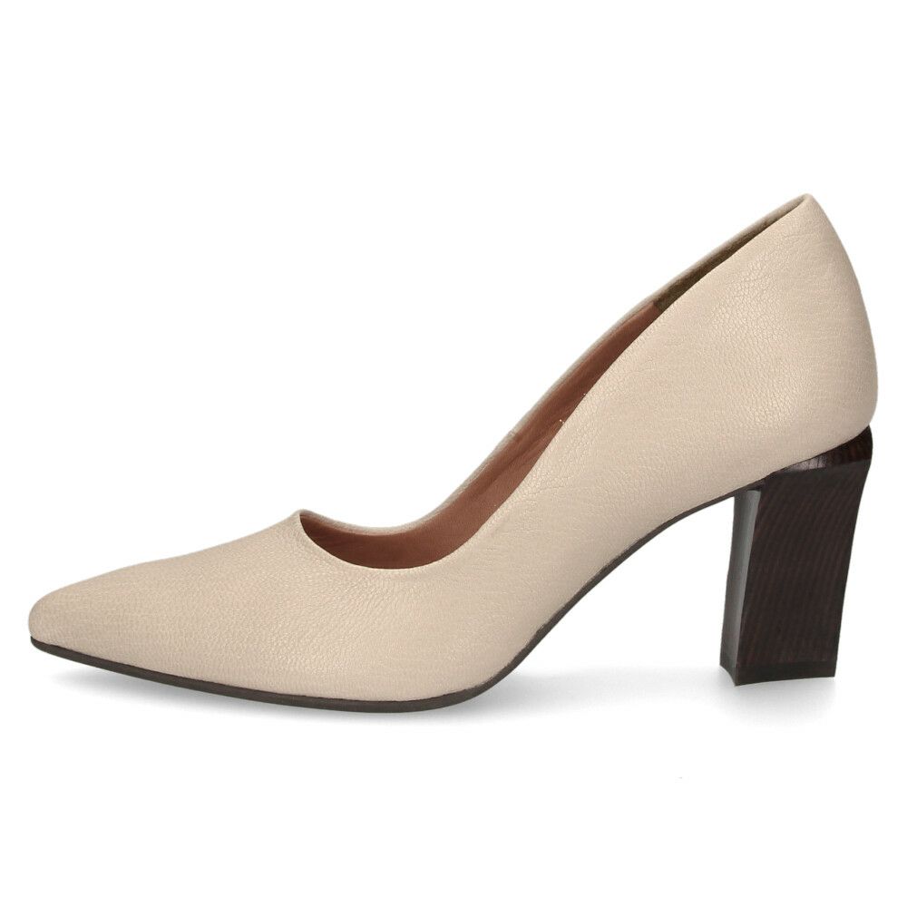 パンプス ハイヒール 黒 本革 ラボキゴシ ワークス 12680 ブラック ベージュ サンド 太ヒール ポインテッドトゥ レディース 靴 日本製 RABOKIGOSHI works