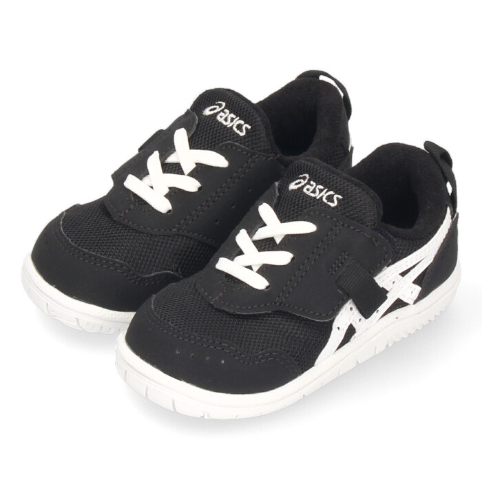 アシックス ベビー キッズ スニーカー asics SUKU2 マイセル BABY STANDARD 1144A327 靴 子供靴 ブラック 黒 ベルクロ 抗菌 消臭 通気性 スクスク