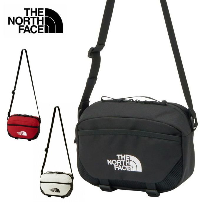 ノースフェイス ショルダーバック リープミニショルダー THE NORTH FACE NM72602 LEAP MINI SHOULDER 4L 貴重品 スマホ ミニポーチ ブラック 黒 ホワイト レッド