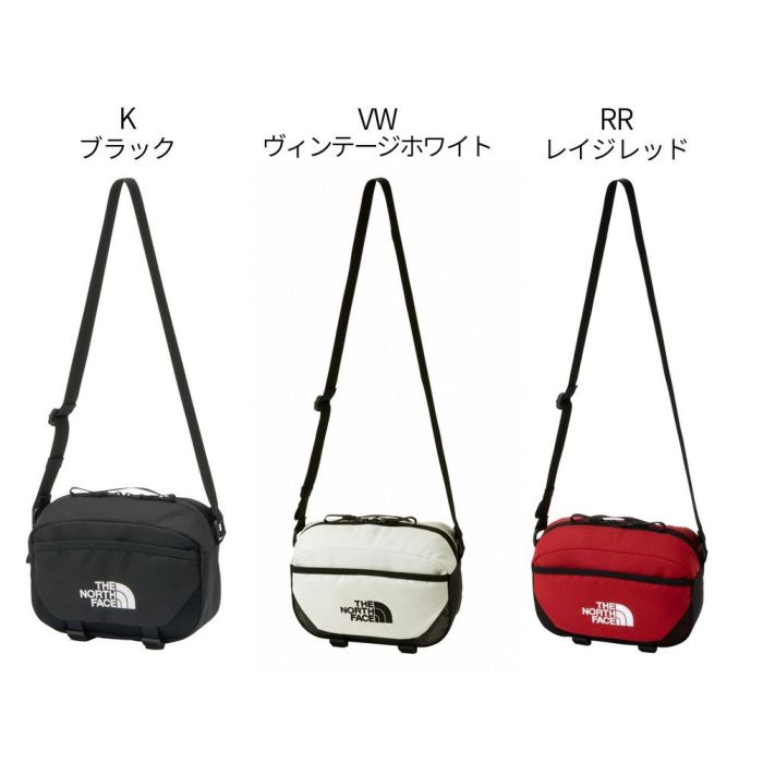 ノースフェイス ショルダーバック リープミニショルダー THE NORTH FACE NM72602 LEAP MINI SHOULDER 4L 貴重品 スマホ ミニポーチ ブラック 黒 ホワイト レッド