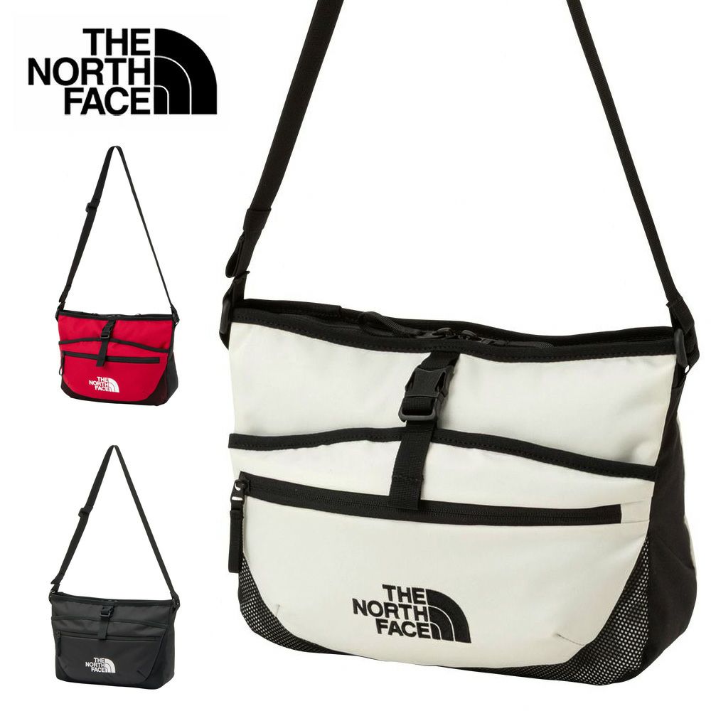 ノースフェイス ショルダーバック リープショルダー THE NORTH FACE NM72601 LEAP SHOULDER 8L 標準的なサイズ 長財布 ペットボトル 折りたたみ傘 ブラック 黒 ホワイト レッド