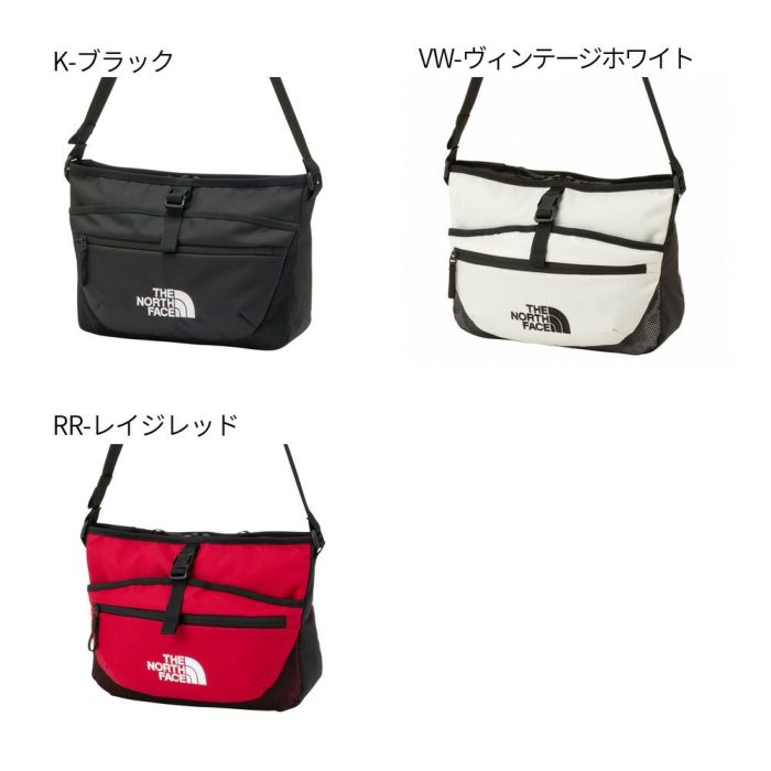 ノースフェイス ショルダーバック リープショルダー THE NORTH FACE NM72601 LEAP SHOULDER 8L 標準的なサイズ 長財布 ペットボトル 折りたたみ傘 ブラック 黒 ホワイト レッド