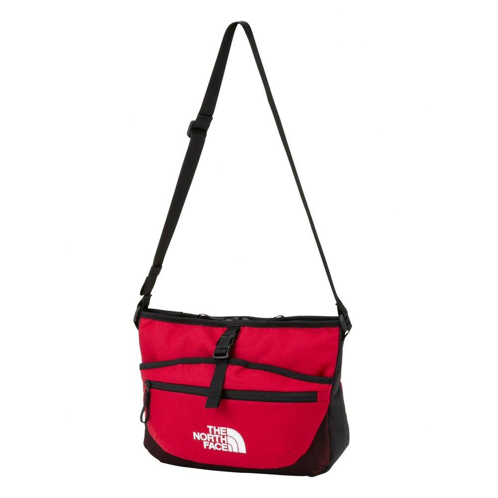 ノースフェイス ショルダーバック リープショルダー THE NORTH FACE NM72601 LEAP SHOULDER 8L 標準的なサイズ 長財布 ペットボトル 折りたたみ傘 ブラック 黒 ホワイト レッド