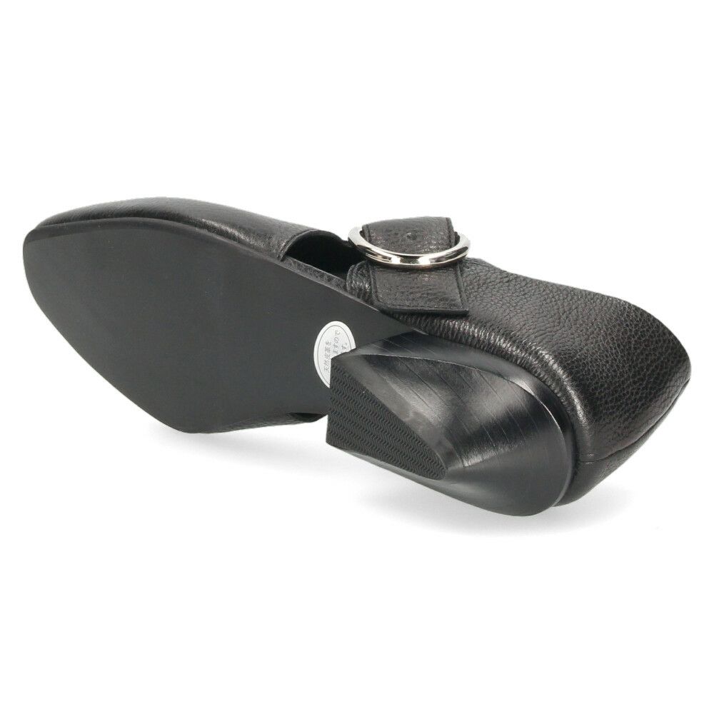 ラボキゴシ ワークス レディース パンプス 本革 ブラック 黒 ローヒール スクエアトゥ 2WEY 柔らかい 靴 RABOKIGOSHI works 12854 日本製