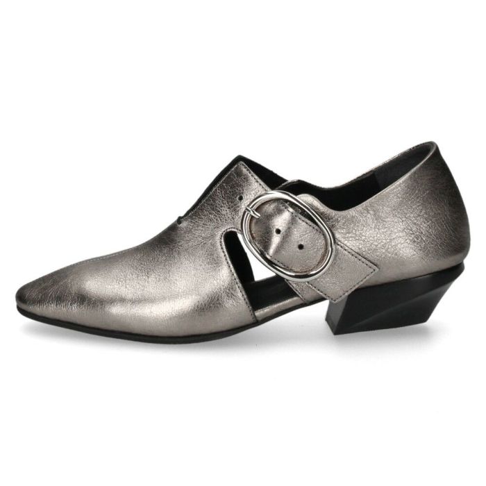 ラボキゴシ ワークス レディース パンプス 本革 ブラック 黒 ローヒール スクエアトゥ 2WEY 柔らかい 靴 RABOKIGOSHI works 12854 日本製