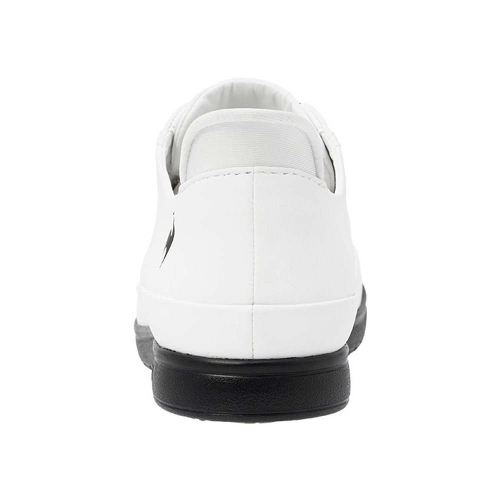 ルコックスポルティフ スニーカー レディース 防水 晴雨兼用 ハンズフリー さっと履ける 軽量 消臭 le coq sportif LCS アルマ レイン SI LU5SRS26LZ NEXTEP 白 ホワイト