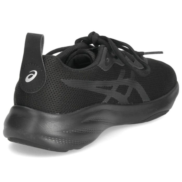 アシックス レーザービーム MQ ジュニア レディース スニーカー 運動靴 通学 通勤 黒 白 靴 紐 軽量 通気性 クッション 1154A226 ASICS LAZERBEAM MQ