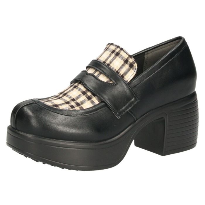 byあしながおじさん 厚底コインローファーパンプス レディース 7cm ヒール 厚底 靴 痛くない 歩きやすい 8490119 黒 ブラック ベージュ 限定カラー