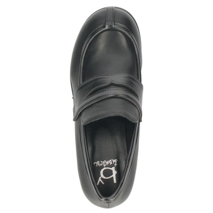 byあしながおじさん 厚底コインローファーパンプス レディース 7cm ヒール 厚底 靴 痛くない 歩きやすい 8490119 黒 ブラック ベージュ 限定カラー