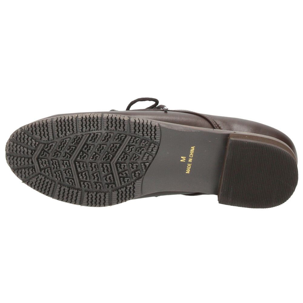 レースアップシューズ レディース レインシューズ 紐靴 晴雨兼用 防水 オックスフォード 黒 柔らかい Parade ZNP8800 ブラック ブラウン