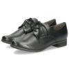レースアップシューズ レディース レインシューズ 紐靴 晴雨兼用 防水 オックスフォード 黒 柔らかい Parade ZNP8800 ブラック ブラウン