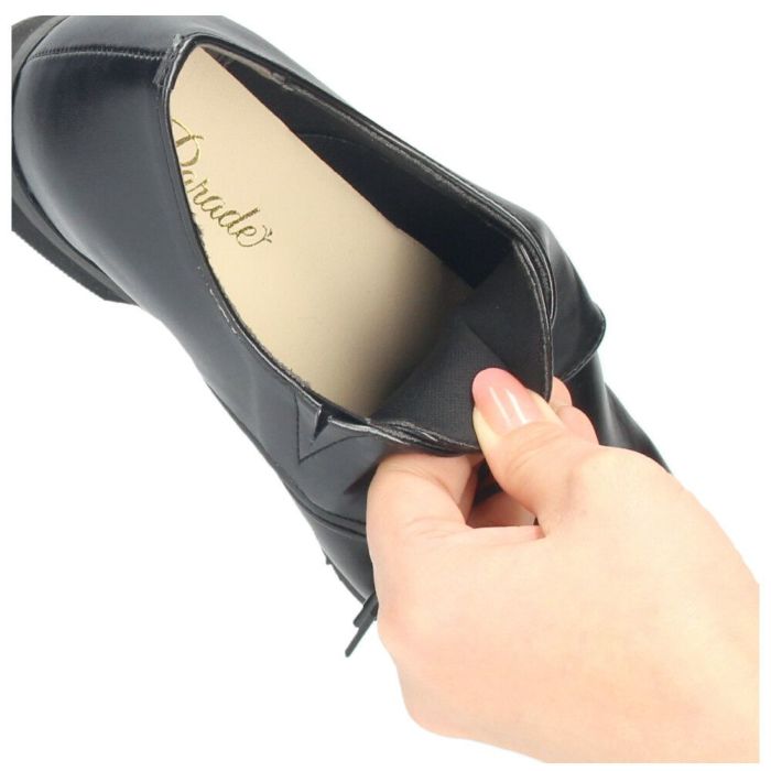 レースアップシューズ レディース レインシューズ 紐靴 晴雨兼用 防水 オックスフォード 黒 柔らかい Parade ZNP8800 ブラック ブラウン