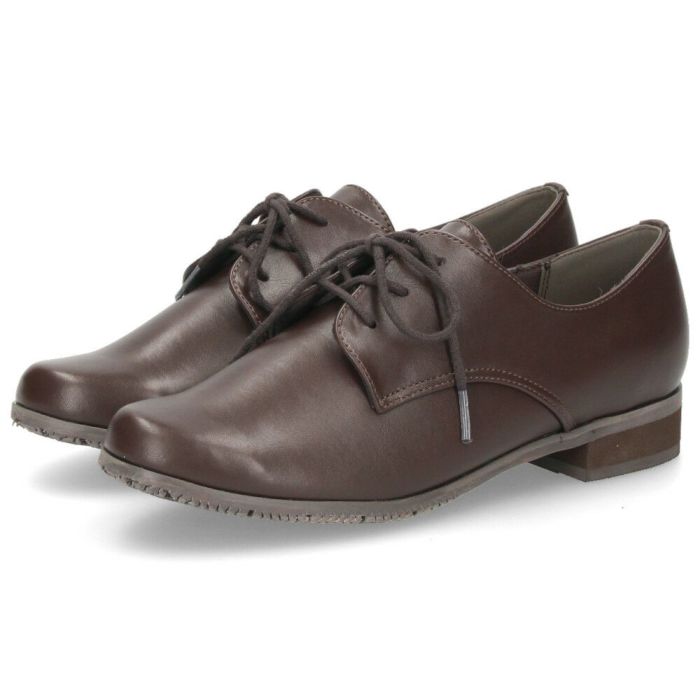 レースアップシューズ レディース レインシューズ 紐靴 晴雨兼用 防水 オックスフォード 黒 柔らかい Parade ZNP8800 ブラック ブラウン