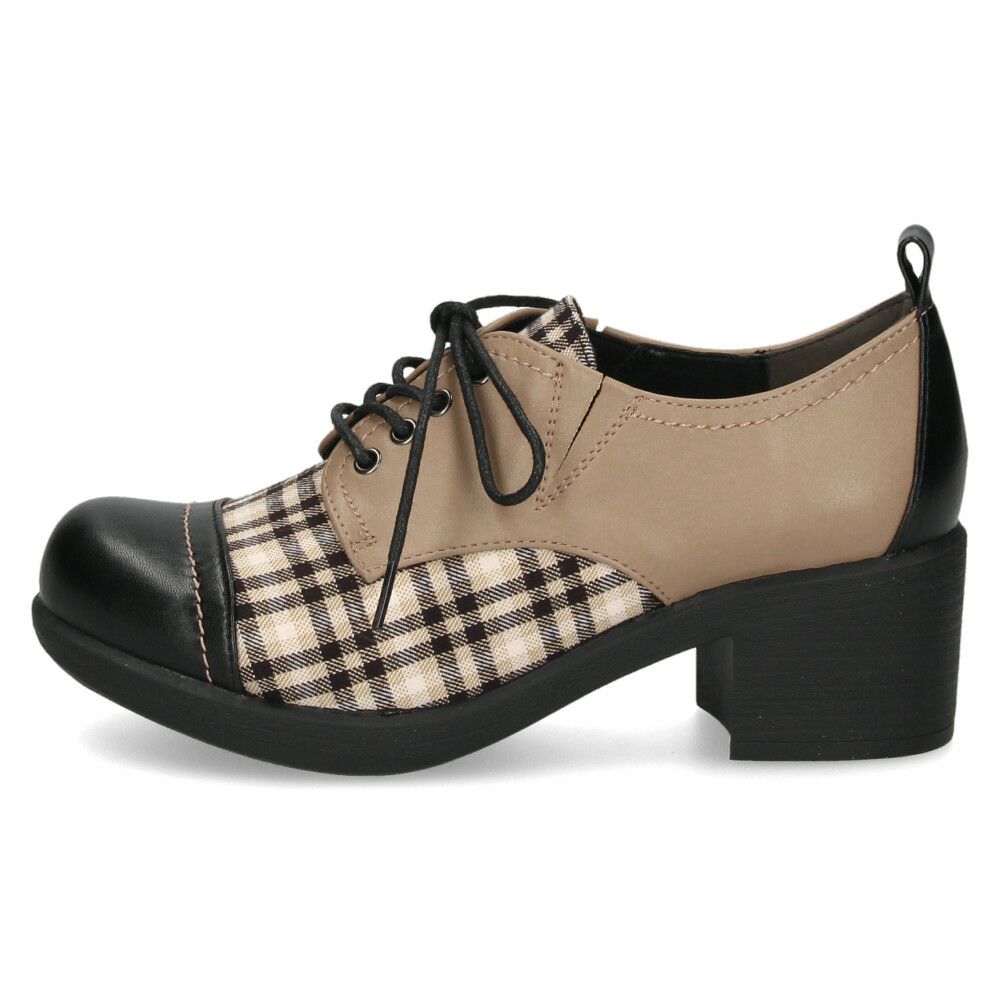 レースアップシューズ レディース ｂｙあしながおじさん 幅広 マニッシュ 980436  靴 ローカット シューズ 厚底 ゆったり