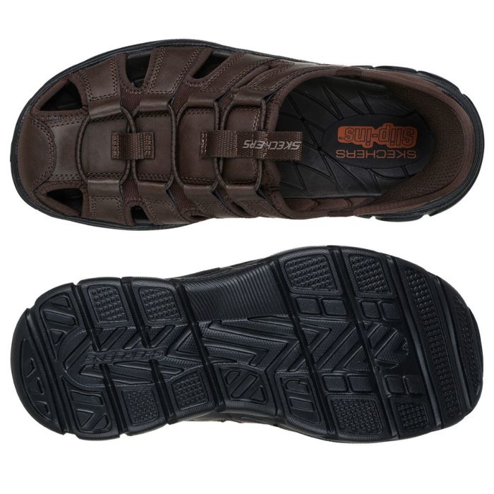 スケッチャーズ スリップインズ メンズ サンダル リボルテッド バルタン フィッシャーマンサンダル 靴 ノーマル幅 SKECHERS Slip-ins REVOLTED VARTAN 205182 Parade限定商品