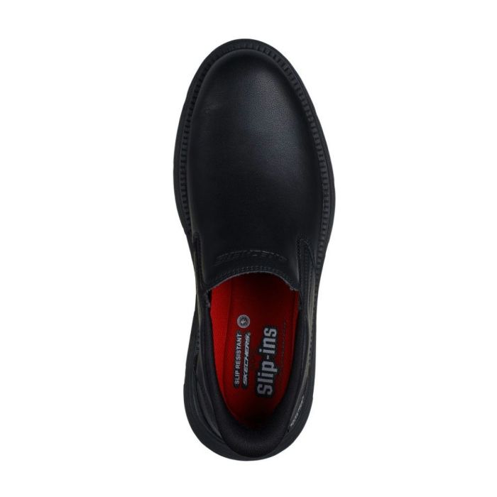 スケッチャーズ スリップインズ メンズ スニーカー ビジネスシューズ スリッポン ガルザSR 靴 ノーマル幅 SKECHERS Slip-ins GARZA SR 200315 ブラック 黒 Parade限定商品