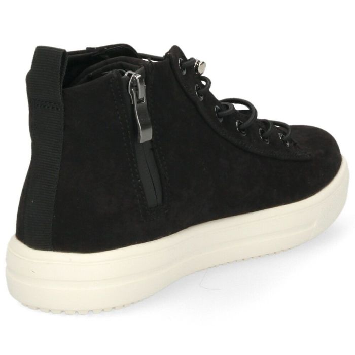 防水スニーカー レディース ミッドカット 防滑 軽量 晴雨兼用 ゴム紐 サイドジップ レインシューズ レインスニーカー Parade 51712