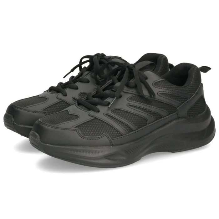 スニーカー メンズ 紐 靴 撥水加工 4E 幅広 ローカット 軽量 通勤 通学 ウォーキング ブラック ホワイト Parade パレード 58303