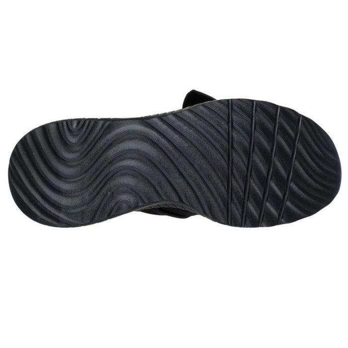 スケッチャーズ スリップインズ レディース スリッポン スニーカー ブラック 黒 オフホワイト ボブス スポート スクワッド カオス インスパイア アウェイ ノーマル幅 リボン SKECHERS 117630 Parade限定商品