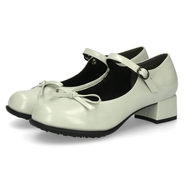 byあしながおじさん おでこ バレエパンプス レディース パンプス メリージェーン 4cm ヒール ストラップ かわいい 歩きやすい 痛くない 8710625