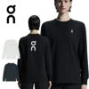 ON Club Long-T クラブロングT 110069 White 110553 Black レディース Tシャツ 長袖 ロンT カジュアル タウンユース デイリーユース ウェア アパレル トップス ロ
