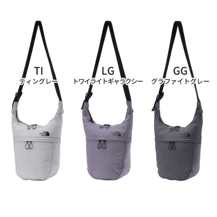 ノースフェイス ショルダーバッグ NM72624 メノウワンダー 14L THE NORTH FACE Menow Wande グレー