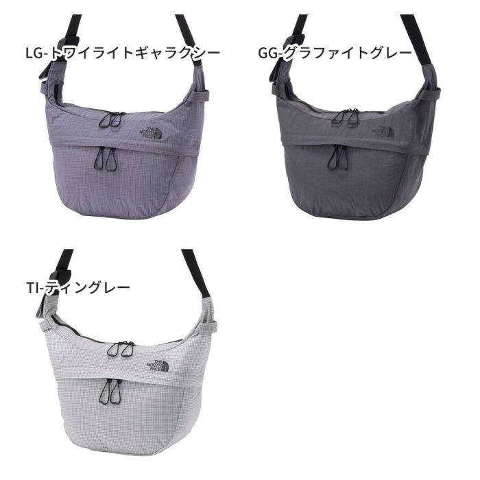 ノースフェイス ショルダーバッグ NM72623 メノウウォーカー 8L THE NORTH FACE Menow Walker グレー