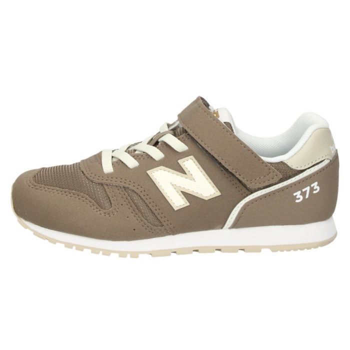 ＼選べる 3カラー／ ニューバランス キッズ ジュニア スニーカー Y373 new balance 373 Bungee with Top Strap 子供 靴 ベルクロ ゴム紐 通学 足幅 M 軽量