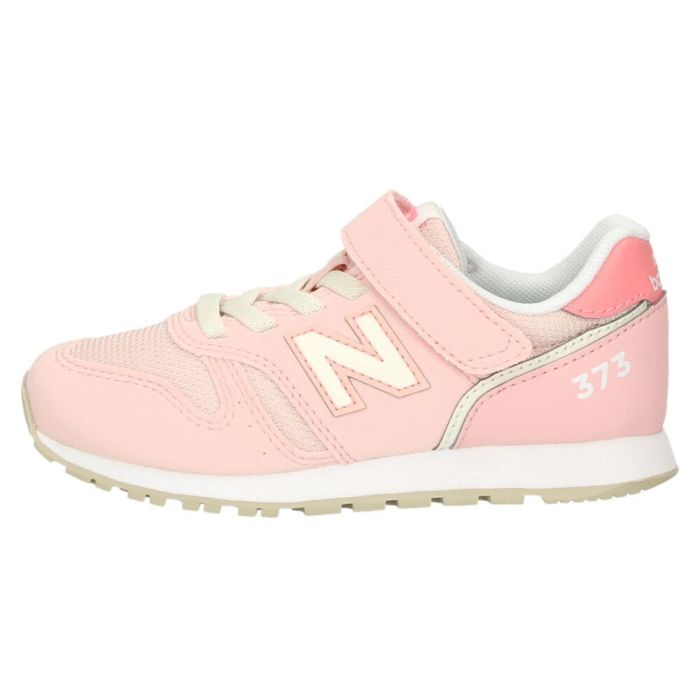 ＼選べる 3カラー／ ニューバランス キッズ ジュニア スニーカー Y373 new balance 373 Bungee with Top Strap 子供 靴 ベルクロ ゴム紐 通学 足幅 M 軽量